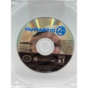 GameCube Fantastic Four Disc Only – Tested & Working